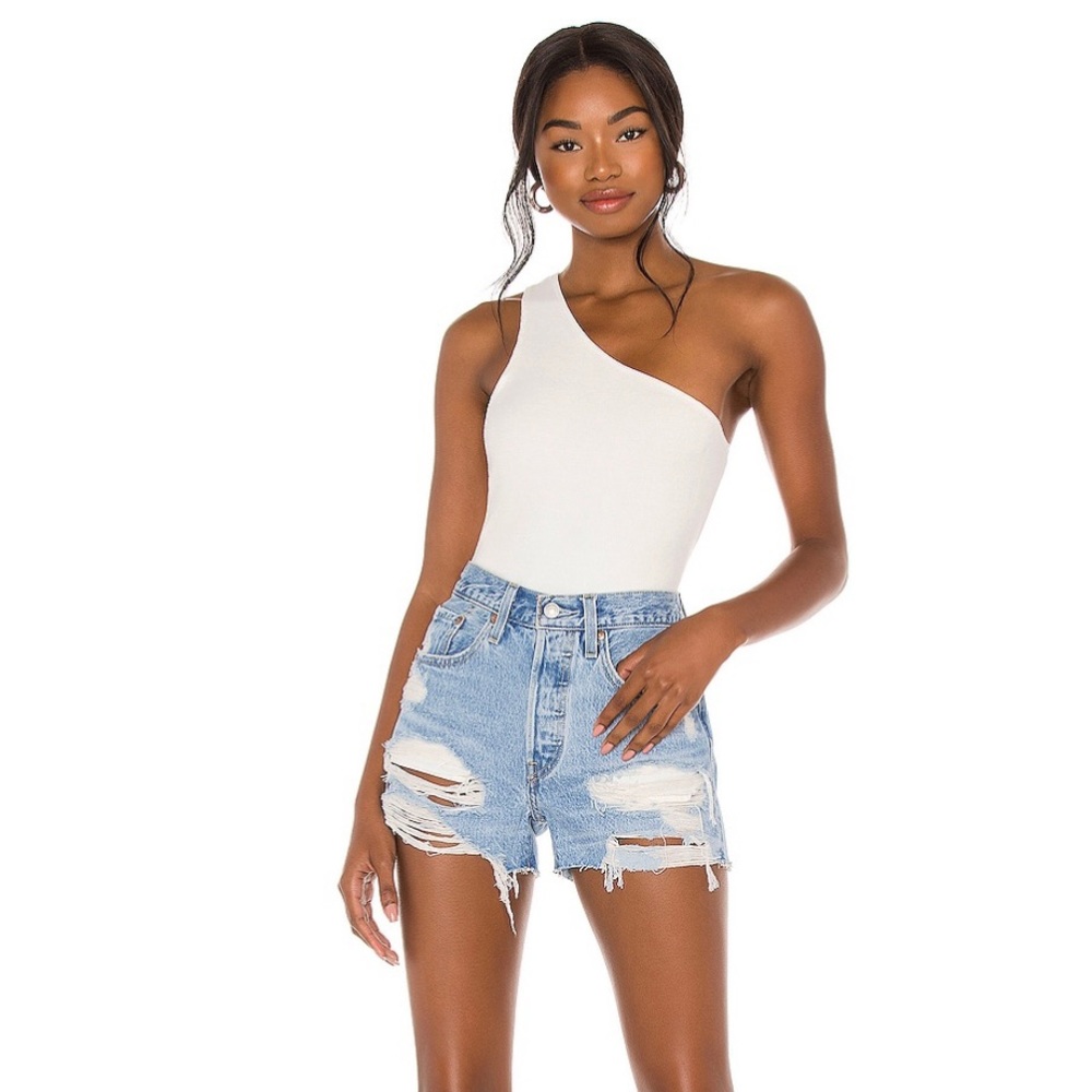Levi’s 501 High Rise Denim Shorts